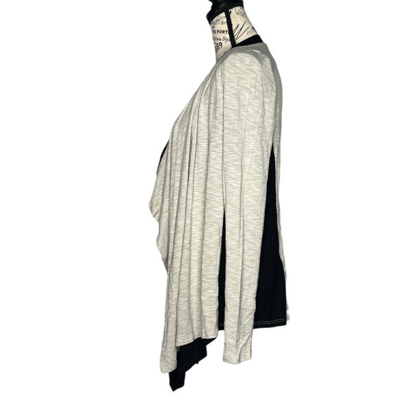 Laila Jayde SMALL Double Layered Waterfall Cardigan - Stitch Fix Jersey Knit - Picture 4 of 12